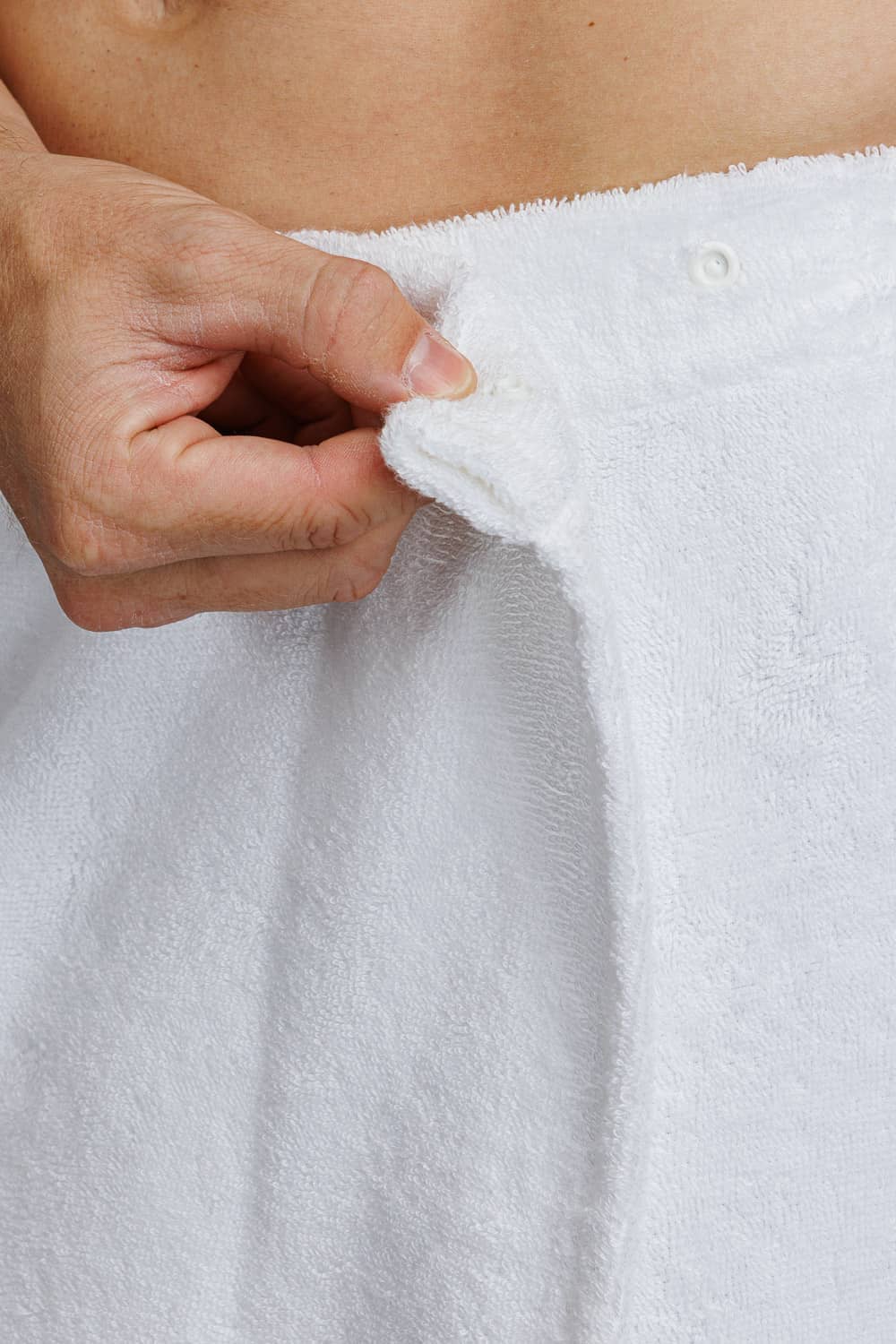 Terry cloth spa new arrivals wrap with straps