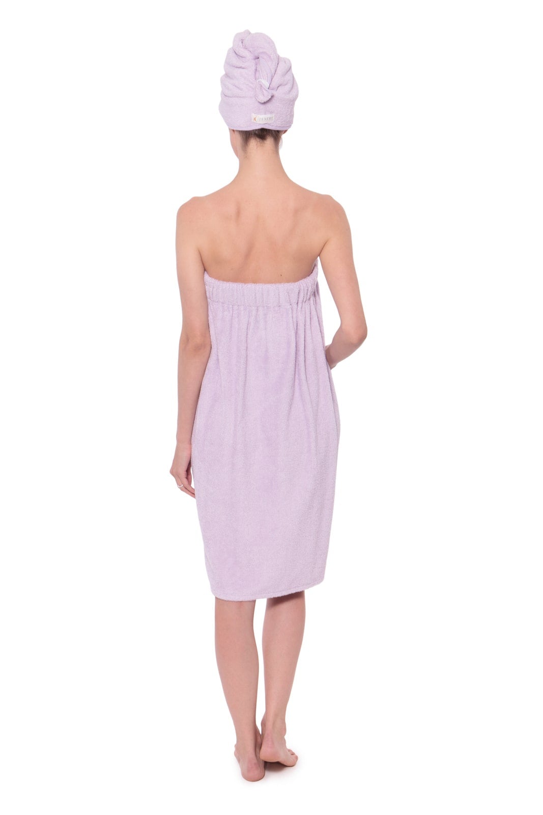 Texere Women's 2pc Terry Cloth Body and Hair Wrap Womens>Spa>Set Fishers Finery 