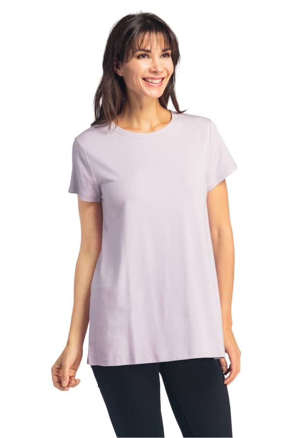  Fishers Finery V Neck Tee Shirt For Women