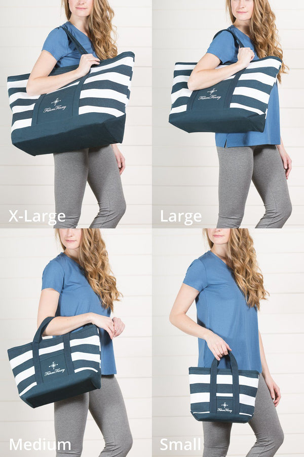Reversible Canvas Travel Tote
