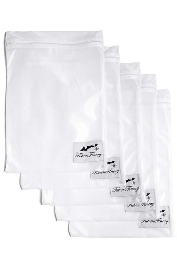 Mesh Wash Bag with Zipper - Single and Multi Pack Home>Laundry>Wash Bag Fishers Finery Pack of 5 